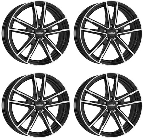 4x Dezent Felgen KF dark 6.5Jx17 ET32 5x114.3 kompatibel mit Dacia Duster