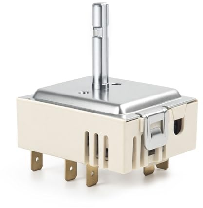 New DG44-01006B Range Surface Element Control Switch Fit for Samsung Electric Range - Oven/Stove, Better Than OEM Quality, PER001-12 D Fits Model NE59J7750WS NE58K9850WS NE59M4310SS and More