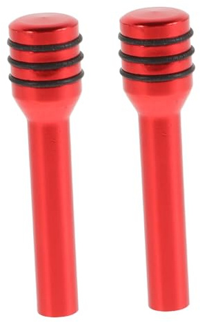 Cabilock 2pcs Car Door Latch Decorative Pull Pin Vehicle Door Lock Decor Part for Car Interior Accessories