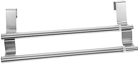 DRESSOOS Porte-Serviettes Réglable pour Salle De Bain Support Mural Lisse pour Serviettes Et Torchons Barre Accès Pratique Et Moderne