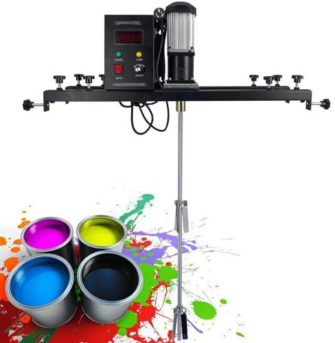Agitador de aire IBC, máquina mezcladora de tanque eléctrico, con hélice plegable, mezclador de pintura portátil, herramienta de agitación de forraje de pintura de yeso de mortero, 0-1000 rpm