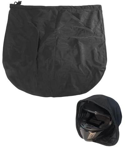 Flaconi 52X46 cm Sac Casque Moto,Housse Casque Moto avec Cordon de Serrage,Sac à Dos pour Casque de Moto,Convient pour Stocker de Petits Casques de Moto,Casques de Vélo,Casques de Ski Intégrale