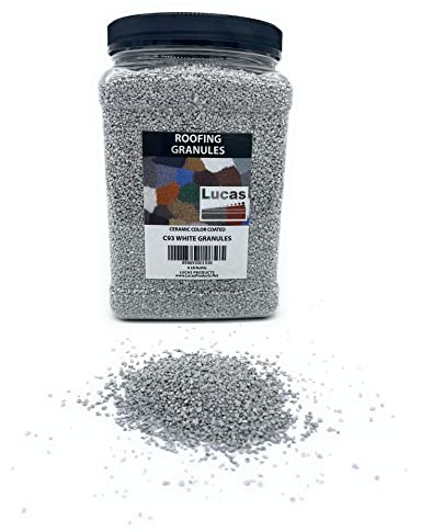 Roofing Granules 6 lb Bottle (C93 White)