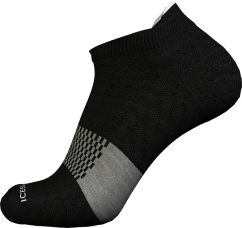 Icebreaker - W Multisport Light Micro - BLACK/SNOW/METRO HTHR