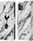 Head Case Designs Officially Licensed Tottenham Hotspur F.C. Black And White Marble Badge Leather Wallet Case Compatible With Apple iPhone 11 Pro Max