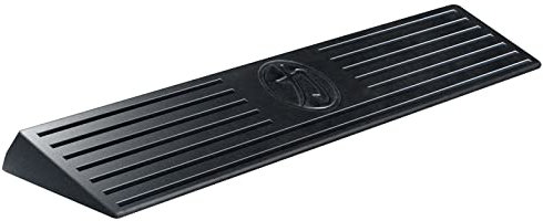 Strength Shop Kniebeugenblock mit Fußstellungshilfe, Vollgummi (4kg), hochbelastbare & rutschfeste Squat Wedge steigert die Mobilität & Flexibilität, ideal als Kniebeugen Keil, Wadendehner & Co.