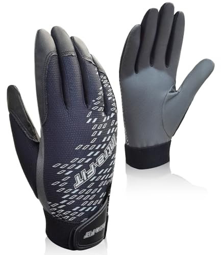 Intra-FIT Squash Handschuhe Racquetball PU-Handschuhe Rechter Handschuh für Rechtshänder Squashschläger, hervorragende Griffigkeit, Gute Rückfederung, hohe Abriebfestigkeit