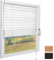 Sol Royal Holzjalousie SolDecor JH3 Jalousie aus Holz in Weiß - 50x130 cm Tür- und Fensterjalousie Holz umweltschonend produziert - Jalousien Blickschutz Fenster 3,5 cm breite Lamellen