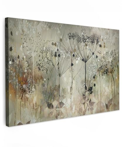 MuchoWow© Stampa Foto 90x60 cm Quadro Moderno Quadri Moderni Soggiorno Con Cornice Stampe Da Parete Camera Da Letto Decorazione PosterVintage - Fiori - Natura - Arte - Industriale