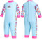 Summshall Baby UV Neoprenanzug | UPF 50+ Sonnenschutz Badeanzug für 0-24 Monate | Schutzanzug Warmhalte Schwimmanzug für Pool, Strand & Wassersport | Chlorbeständig & Schnelltrocknend
