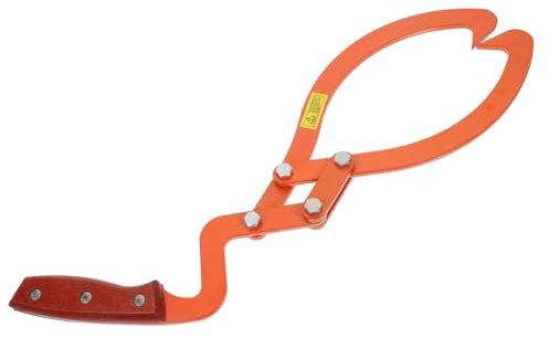 Homoyoyo Extractor De Madera Herramientas De Tala Pinzas Para Chimeneas Pinza Para Troncos Herramienta De Acero Para Troncos Pinzas Para Tala Rodillo Para Troncos Elevador De Troncos