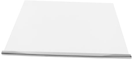 HOMSFOU Ripiano Temperato Per Frigorifero Organizzatore Per Cucina Facile Da Installare e Pulire Ottimizza Lo Spazio Di Conservazione