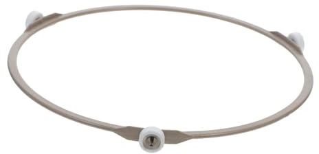 ZUNOXAZ Support Plateau Tournant Micro-Ondes Anneau Roulettes Stables Accessoires Cuisine Pièces De Rechange 7.5 Pouces Facile À Installer