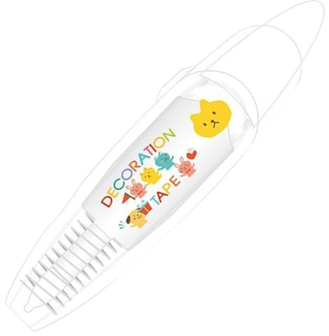 Bolígrafos decorativos para niños, bonitos bolígrafos, cinta correctora estética, suministros de pintura para estudiantes de trabajo universitario, niños, profesores de escuela