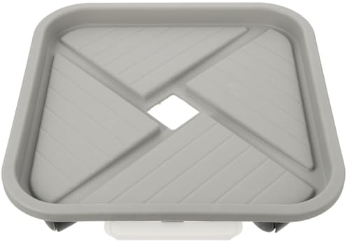 Beavorty Base a Rullo per Piante con Ruote, Vassoio Rotondo Portavaso da Interno ed Esterno, Supporto con capacità 40kg, Sottovaso per Vasi di Fiori e Bonsai, Carrello per Fioriere