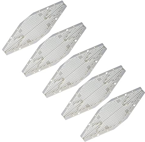 Aramox Dispositivo Antiescape de Abejas Marco Antiescape de Plástico para Abejas 14,8 X 4,8 Pulgadas para Control de Entrada de Colmena Paquete de 5 Barrera contra Insectos y Ratones de Fácil