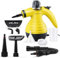 Comforday Pistola a Vapore in Alluminio 9 Accessori per Rimuovere le Macchi da Pavimena, Moquette, Tende, Seggiolini Auto, Cucina, Cimici, Bagni e Altro