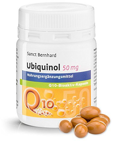 Ubiquinol 50mg - 75 Cápsulas (Kaneka QH CoQ10 bioactivo)