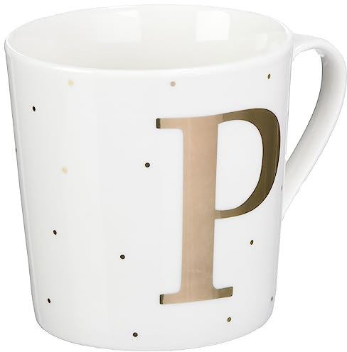 Depesche 5909.042 Mug avec anse en porcelaine Inscription P 300 ml