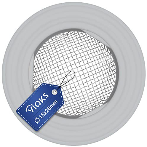 VIOKS Waschmaschine Zulaufschlauch Dichtung 3/4 Zoll Gummidichtung mit Sieb - Schlauch Dichtung mit Sieb - Zulauf Waschmaschinenschlauch Dichtungsring