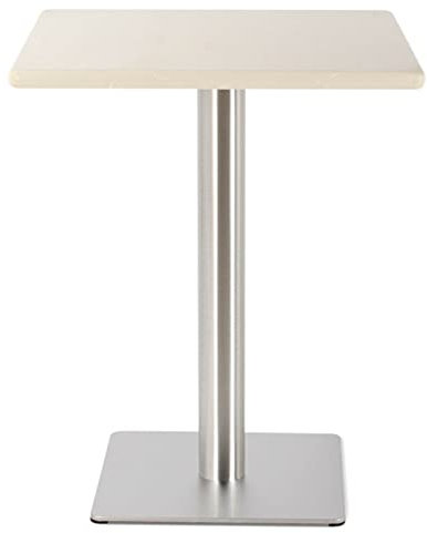 Futchoy Edelstahl Quadratisch Tischgestell 72cm Tischfuß Tischbein Bistrotisch Tischuntergestell Untergestell Bankkufen Couchtischkufen Hairpin Legs DIY