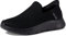 Skechers GO Walk Flex, Zapatillas Hombre, Black Textile, 45 EU