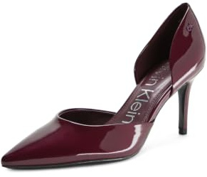 Calvin Klein Women's Gloria Pump, Merlot 600, 6.5
