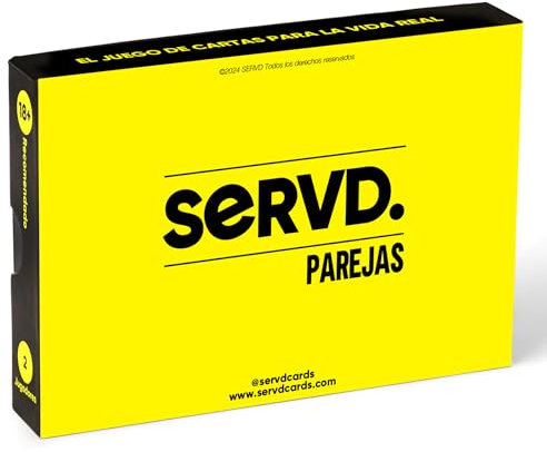 SERVD - Parejas - El divertidísimo Juego de Cartas para Parejas para la Vida Real