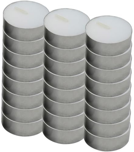 TOKIDNY 100piezas Candelas Multifuncionales Velas Votivas Prácticas Mini Velas Diarias Suministros Para Bodas Decoración