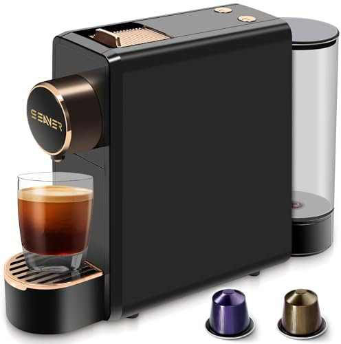 Mini Espresso Machine for Coffee, Capsules Compatible with Nespresso OriginalLine Machine, Espresso Maker for Nespresso OriginalLine, 20 Bar High Pressure