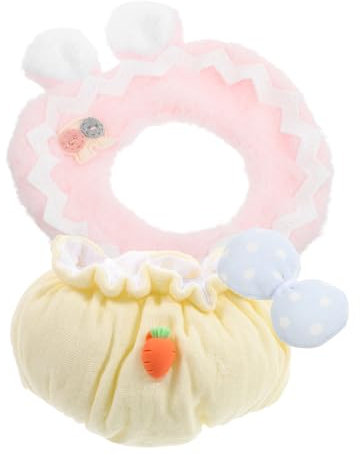 Stofftier Outfit 20cm Puppenkleidung Set Lätzchen Und Unterhose Baumwollmaterial