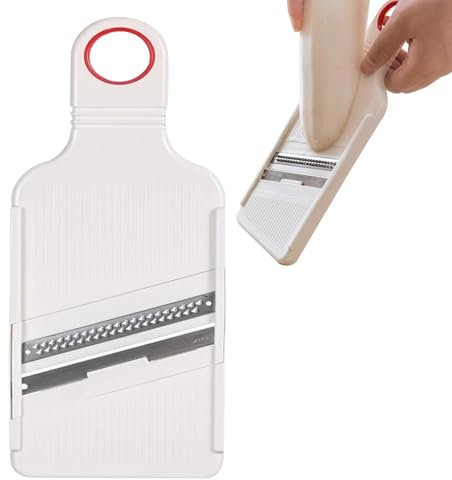 Mandoline Storer - Chopper per Cibo Da Cucina Versatile, Affettatrice Mandolina Regolabile | Utensile Da Taglio Di Verdure Durablse, Strumenti Di Cottura Di Verdure Per Carote, Cipolle,