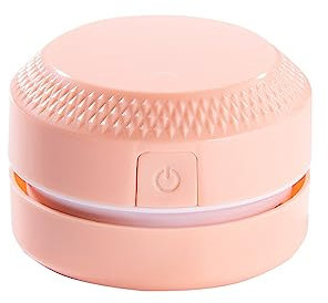 Wdbild Barredora de mesa inalámbrica desmontable de mano para escritorio, portátil, portátil, recargable por USB, para uso doméstico