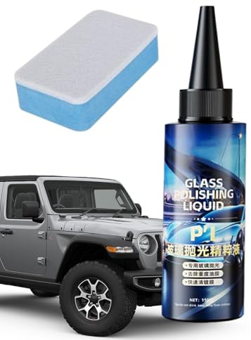 Fellflying Pulitore Pellicola Vetro Auto - Detergente per Parabrezza da 150ml - Lucidante per Carrozzeria Fanali Pneumatici Garage e Moto