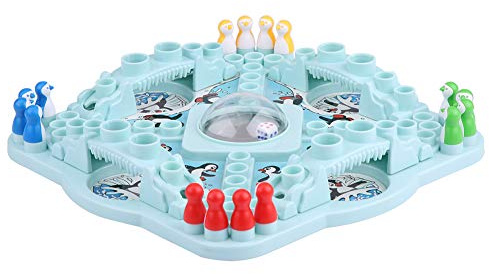 generisk 1 st Pop N Drop Penguins leksaker barn skrivbord tärningsbräda tävling familj interaktion spel