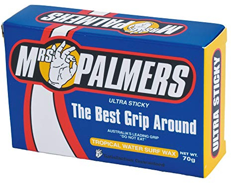 Mrs Palmers Ultra Sticky Surf Wax One Size Tropical