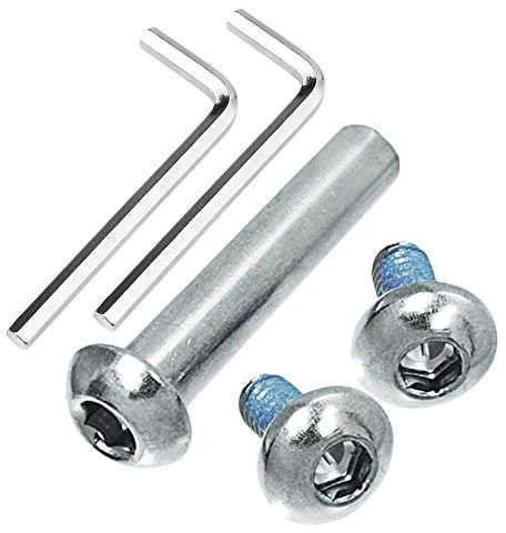 OTFAITP 24 mm-120 mm M8 para reemplazo de Patinete para niños y Adultos, mesas Plegables y sillas de reparación