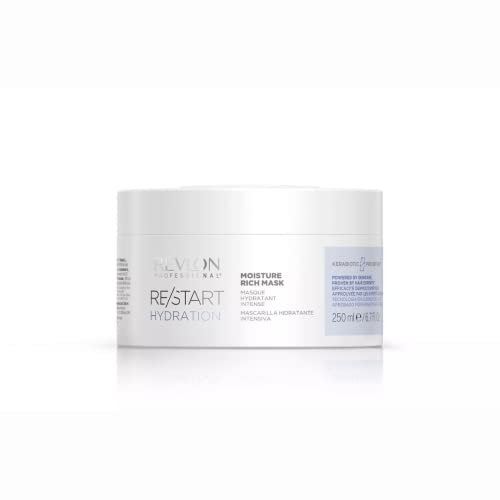 REVLON PROFESSIONAL RE/START Hydration Moisture Rich Mask, Maschera Idratante per Capelli con controllo dell'effetto crespo a lunga durata, Trattamento Nutriente per Capelli, 500ml