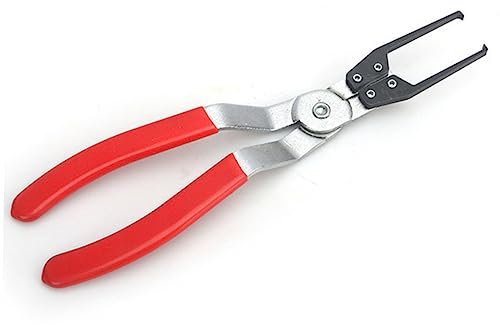 HOMSFOU Pince Extractrice Fusible Auto Alliage Acier Pour Démontage Relais Automobile Outil De Réparation Polyvalent à Bec Long Pour Accès Difficile Et Fixation Clamp