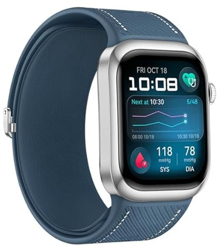 HUAWEI WATCH D2, Smartwatch 1.82 AMOLED, Ambulatory Blood Pressure Monitoring, ECG, Sleep Breathing Awareness, SpO2, Light and Slim, Health Community, Bluetooth Calling, Compatible with iOS Android