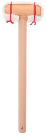 HOMSFOU Martillo para Frotar Tablas de Piedra de Madera Natural, Herramienta Artesanal para Arte en Piedra, Diseño Portátil para Manualidades y Grabado Preciso en Placas de Frotado