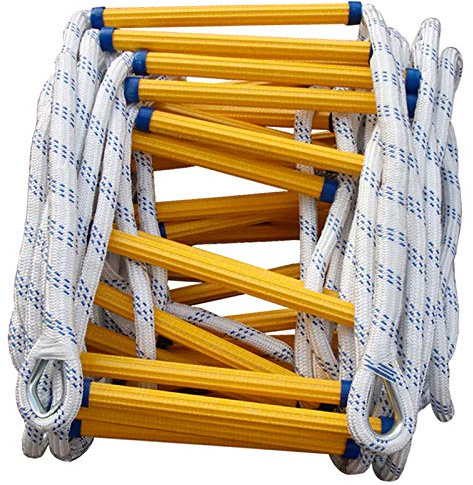 Genérico Escalera de Cuerda, Escalera de Incendios de Cuerda de Nailon, Escalera de Escape ignífuga, Escalera de Incendios para emergencias