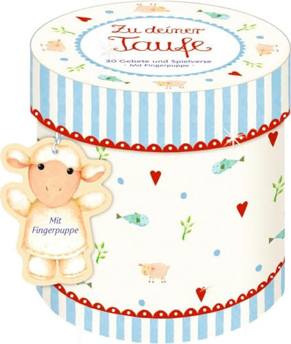 Speldosa – för ditt dop: 30 böner och spel – med fingerdocka