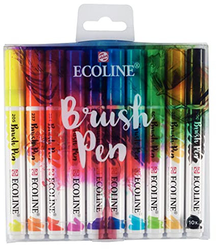 Ecoline Waterclr Set 10/PKG, Einheitsgröße
