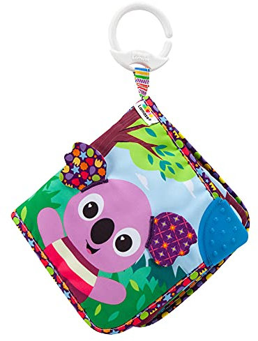 Lamaze Walla Walla the Koala Storytime, Clip on Pram and Pushchair Newborn Baby Toy, Clip and Go Toy, Sensory Toy for Babies with Colours and Sounds, Development Toy for Boys and Girls Aged 0 Months +