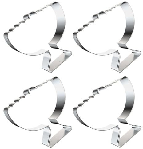 Luxshiny 4pièces Emporte Acier Inoxydable Pour Biscuits Outils De Pâtisserie Pour Hanukkah Pour Créer Des Gâteaux Et Biscuits Décoratifs