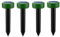 4X Solar Maulwurfabwehr,Ultrasonic Solar Maulwurfschreck,Wühlmausschreck, Wühlmausvertreiber,Mole Repellent,Maulwurfbekämpfung,Draußen Rasen Gartenhöfe Maulwurfbekämpfung -Circular