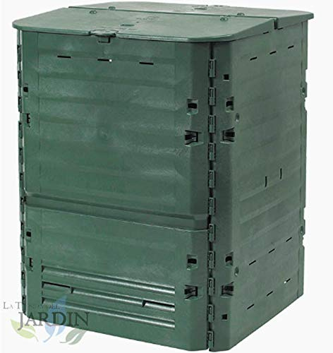 COMPOSTADOR Polietileno Termico 1000 litros 100x100x100 cm. Fabricado con Thermolen Que acelera el compostaje.