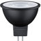 Paulmann 28872 LED Lampe Reflektor GU5,3 12V 445lm 6,5W 4000K Schwarz matt dimmbar Lampen Leuchtmittel