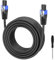 GCTBL 3M Speakon Kabel PA LautsprecherKabel mit Speakon Stecker für Audio Verstärker 12 Guage Cord Wire Kabel mit Twist Lock